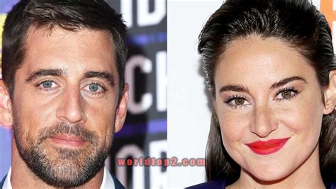 Shailene woodley has confirmed that she and football star aaron rodgers are indeed engaged. Aaron Rodgers | Bio, Age, Height, Net Worth (2021), Gf, Facts