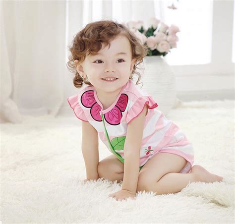 1pc Toddler Baby Girl Kids Clothes Summer Cotton Bodysuit Baby Jumpers