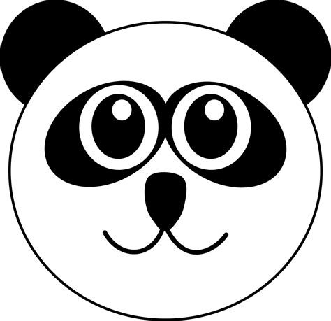 Panda Head Cute Free Vector Graphic On Pixabay