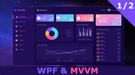 Wpf Mvvm Modern Main Ui Design Part Repository Of Styles Menu Buttons Icons Drag