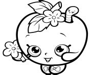 The toys are sized and take the form of various items that exist in everyday life such as cakes, apples, chocolate bars, lipsticks, toaster buns, light sleepers and others. Popsi Cool Shopkins Season 1 Coloring Pages Printable