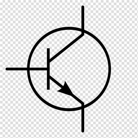 Electronic Symbol Bipolar Junction Transistor Npn Electronic Circuit