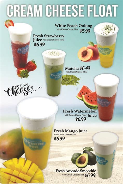 Bubble tea delivered from sweet dreams teashop at 170 university ave w, waterloo , on n2l 3e9, canada Drink Menu | Taiwan Bubble Tea | Real Fruit Bubble Tea ...