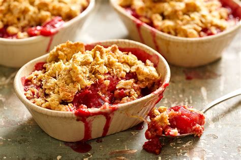 Apple Rhubarb And Strawberry Crumble Recipe Recipe Better Homes And