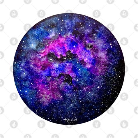 Purple Galaxy Galaxy Art T Shirt Teepublic