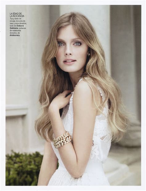 Marilyn New York Blog: Constance Jablonski: Spanish Beauty
