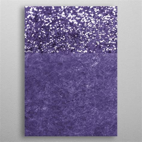 Violet Glitter Concrete 1 Poster By Anitas And Bellas Art Displate