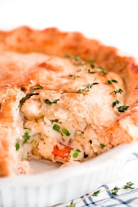 Why fuss with making a traditional pot pie? Chicken Pot Pie Recipe - Recipe Girl