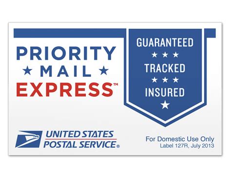 Priority Mail Express Sticker