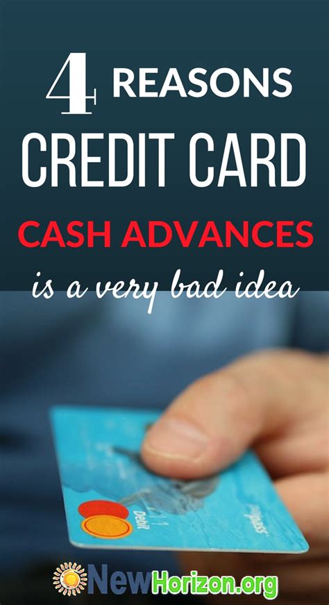 Will my credit card work in an atm? Reasons Why Credit Card Cash Advances Are NOT Good