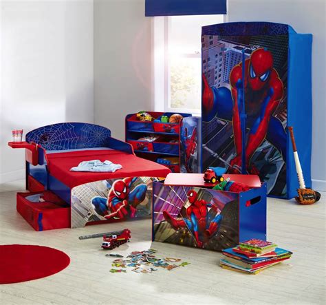 We've selected our favourite design schemes for boys, from boys' bedroom ideas. boys room spiderman theme bed and cupboard | Interior ...