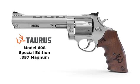 Special Edition Taurus 608 8 Round 357 Magnum Revolver With Special