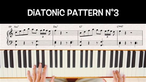 How to Improvise on Piano I Diatonic Patterns on "Fly me to the Moon