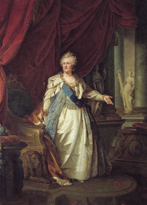 1793 Catherine Ii By Johann Baptist Lampi Hermitage Grand Ladies Gogm