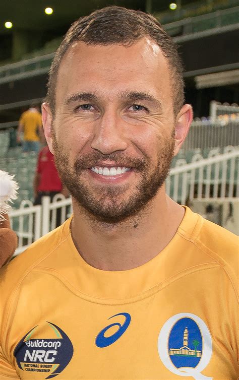 She's rumoured to have just split with her rugby player boyfriend, quade cooper, after five years of dating. Quade Cooper - Wikipedia