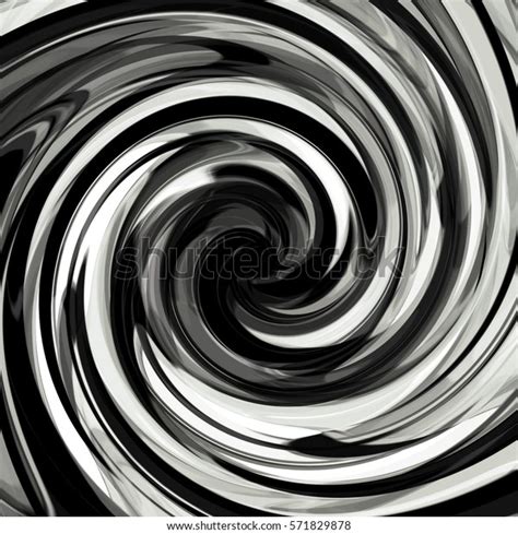 Swirl Chrome Silver Metal Liquid Shining Stock Illustration 571829878