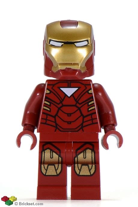 Iron man mask, mark 42 mask, metal battle damaged mark 42 face plate with led eyes, iron man cosplay 1/1 scale movie prop replica funancydesign 5 out of 5 stars (412) $ 179.00. Iron Man (Mark 6) | Lego Marvel and DC Superheroes Wiki ...