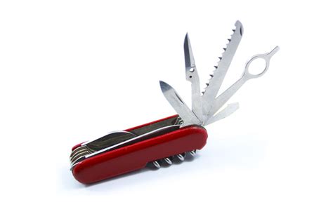 How To Open A Swiss Army Knife Without Nails