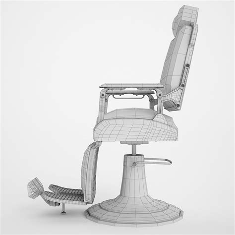 Takara Belmont Barber Chair 01 3d Model 39 Obj Fbx Max Free3d