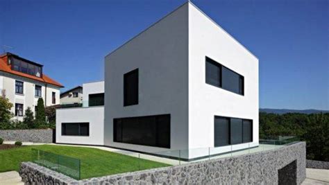 Simple Modern House Design Cube Exterior Cute Homes 24396
