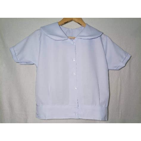 School Uniform Blouse Babycollar Shopee Philippines