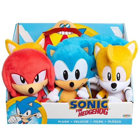 Sonic The Hedgehog Basic Plush Knuckles Juguetes De Sonic
