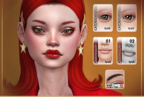 Cc For Sims 4 Face Sourcevsa