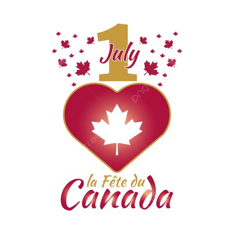 Canada Maple Leaf Vector Art Png Canada Day Design With Traditional