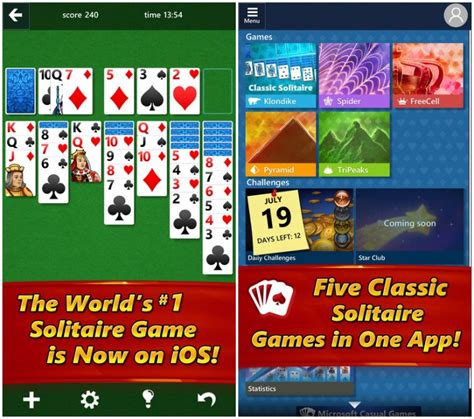 Microsoft Solitaire Collection แอปพลิเคชัน เกมส์ไพ่ Solitaire ฟรี