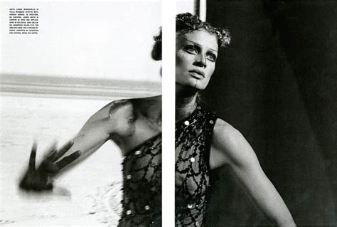 Editorial Vogue Italy Peter Lindbergh Kristen Mcmenamy Deauvile