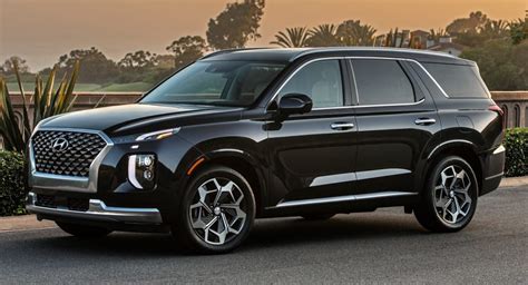 The 2021 hyundai palisade not only offers an attractive array of exterior color options, but it also has a sophisticated selection of dark brown nappa leather (calligraphy). 2021 Hyundai Palisade Gains More Equipment And Luxurious ...