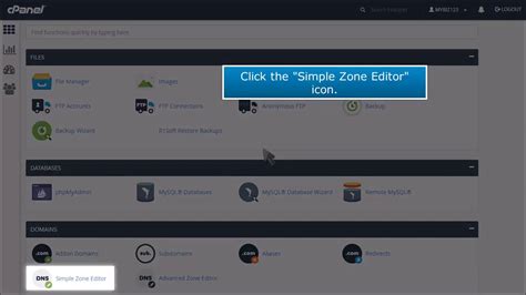 Cpanel How To Add A Record With The Dns Zone Editor In Cpanel Youtube