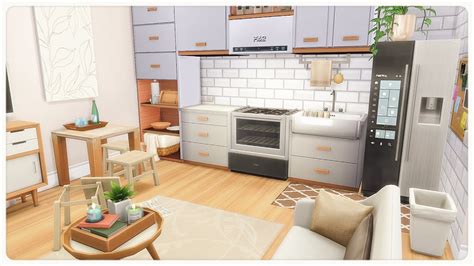 Cozy Modern Apartment First Time Using Cc Stop Motion Speed Build