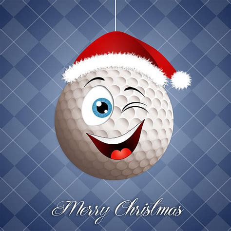 Golf Christmas Illustrations Royalty Free Vector Graphics And Clip Art