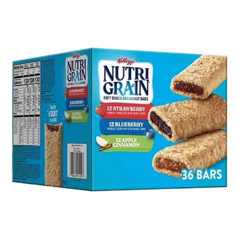 KELLOGG S NUTRI GRAIN BARS Variety Pack 1 3 Oz 36 Pk 23 49 PicClick
