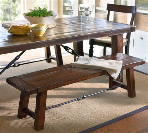 Was wondering if that is the table you have, looks like the same one in some of your posts. Pottery Barn Benchwright Dining Table and Benchwright ...