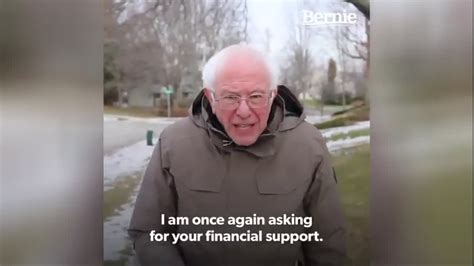 bernie sanders i am once again asking for your financial support
