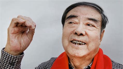 Eighty One Year Old Chinese Man Has Longest Eyebrow Hair In The World