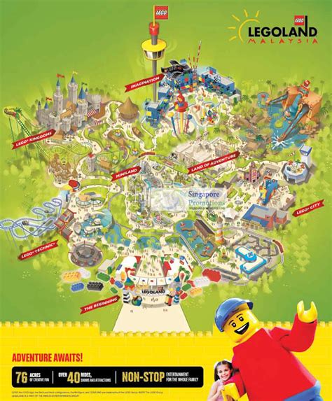 Legoland Map Legoland Malaysia Launch Date Attractions Map