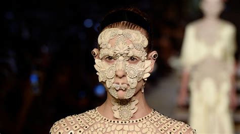 Fashion Wants You To Put Some Pretty Weird Stuff On Your Face