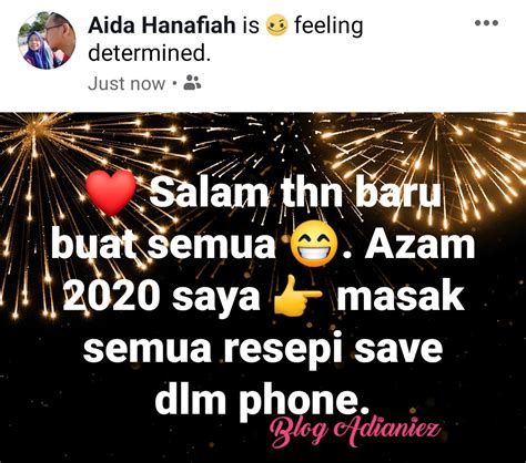 Cakap pasal #azamtahunbaru ni kan kita mesti ada sorang kawan yang beria beria nak berubah tapi last last ? Azam Tahun Baru | 2020 yang dinantikan...