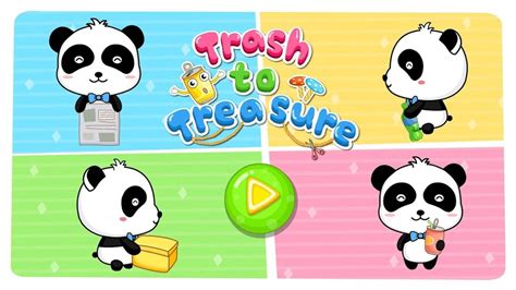 These games are dedicated to treasure, so treasure is a popular theme with puzzle games like matching and temple themed games. Baby Panda | Trash to Treasure Babybus game Top Best Apps ...