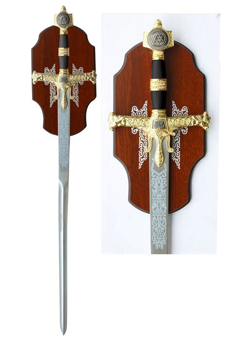 You know those plaques on the wall in skull cave? Sword Of King Solomon Black With Wall Plaque-4B1-SI023BK