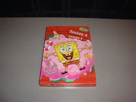 Spongebob Squarepants Season 4 Volume 2 Dvd Set Cartoon Animation Kids