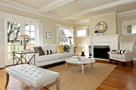 A pair of white chairs. 33 Traditional Living Room Design - The WoW Style