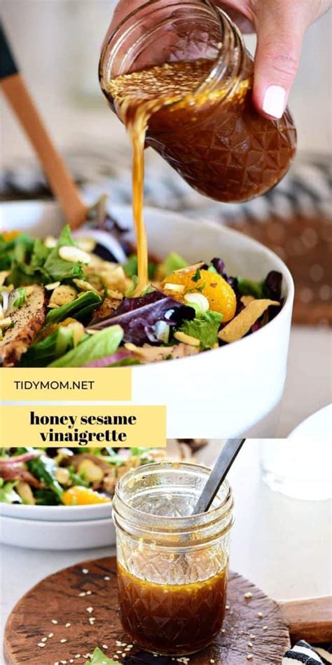 Honey Sesame Asian Salad Dressing Tidymom