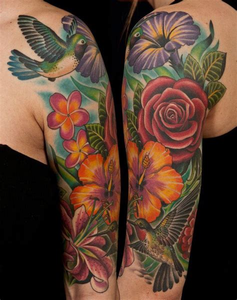 Boise Idaho Tattoos Chalice Tattoo Studio Colorful Sleeve Tattoos