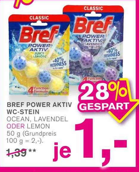 Bref Power Aktiv Wc Stein Angebot Bei Kodi