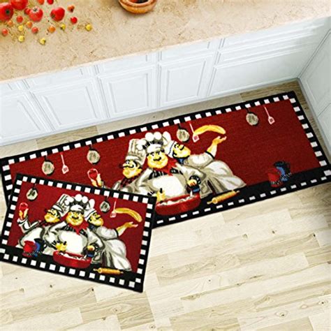 With this soft mat, you can keep a good posture and enjoy the. MAXYOYO 2 Pieces Fat Chefs Kitchen Floor Mats Runner Rug ...