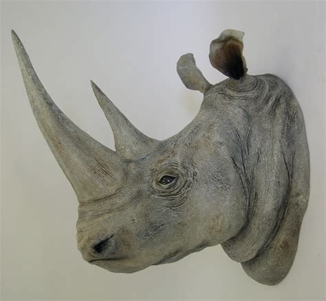 Ed Koehler Designs White Rhino Heads